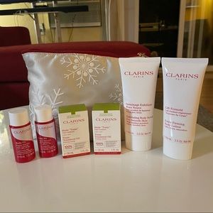 Brand new Clarins 7-piece travel size set